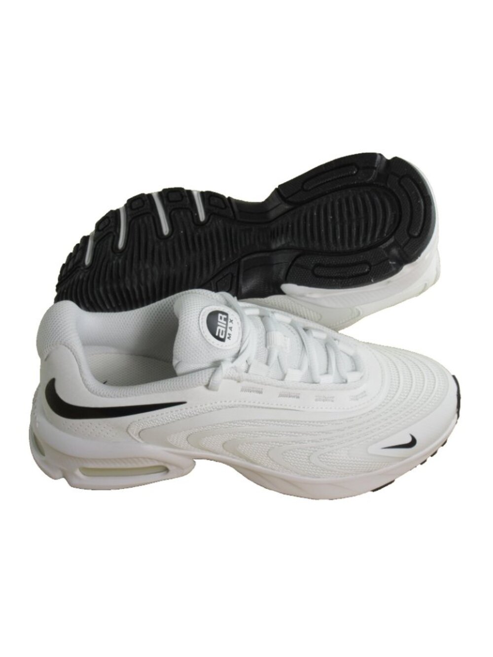 Women's Nike Air Max Fire Running Training Shoes Summit White Black Sizes NIB - Picture 2 of 7
